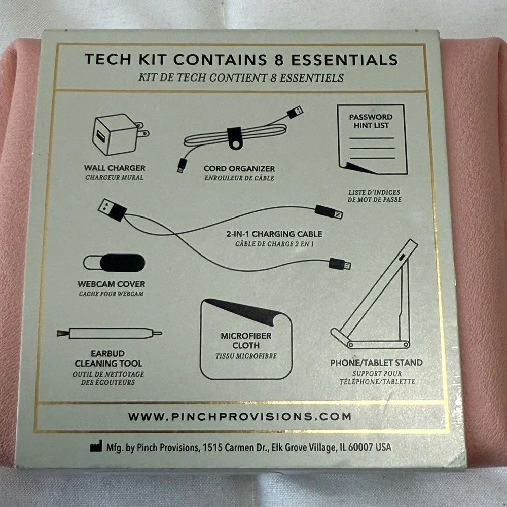 Pinch Provisions Pink Tech Kit